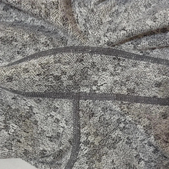 Gymshark Fleur Texture Leggings, Color Charcoal Marl Size XS - Picture 6 of 14